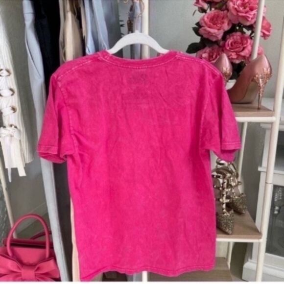 New Barbie Hot Pink Dream Car T- Shirt Size M/L - Picture 4 of 7